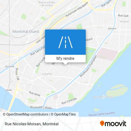 Rue Nicolas-Moisan plan