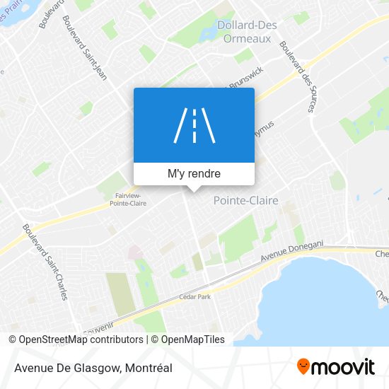 Avenue De Glasgow plan