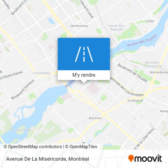 Avenue De La Miséricorde plan