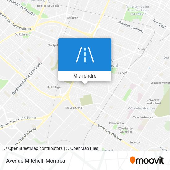 Avenue Mitchell plan