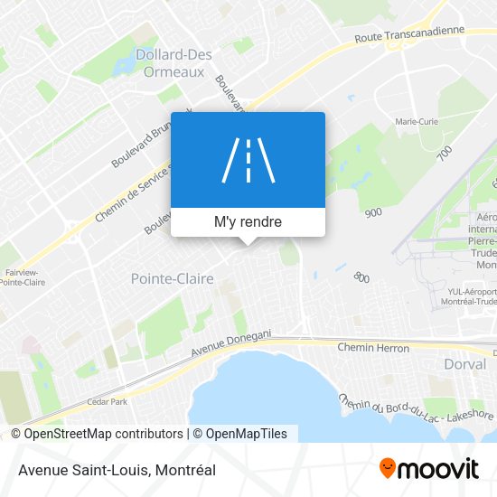 Avenue Saint-Louis plan