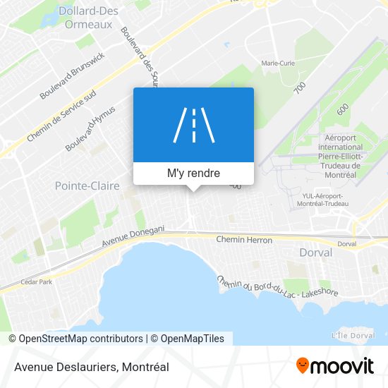 Avenue Deslauriers plan