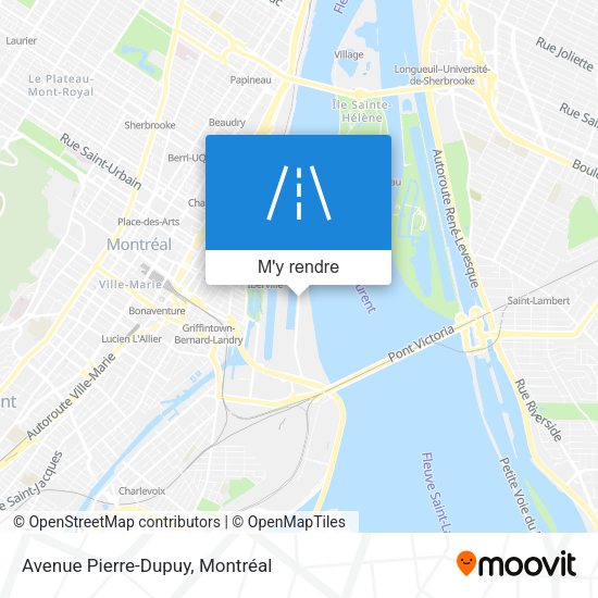 Avenue Pierre-Dupuy plan