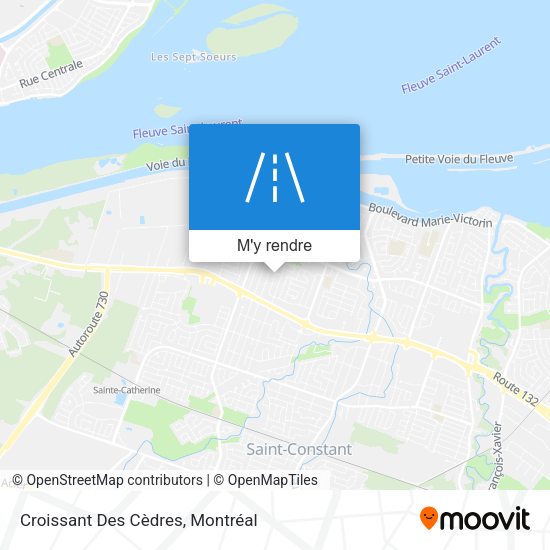 Croissant Des Cèdres plan