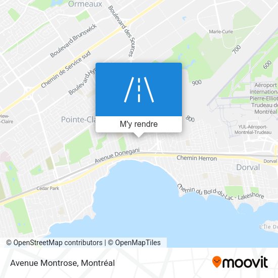 Avenue Montrose plan