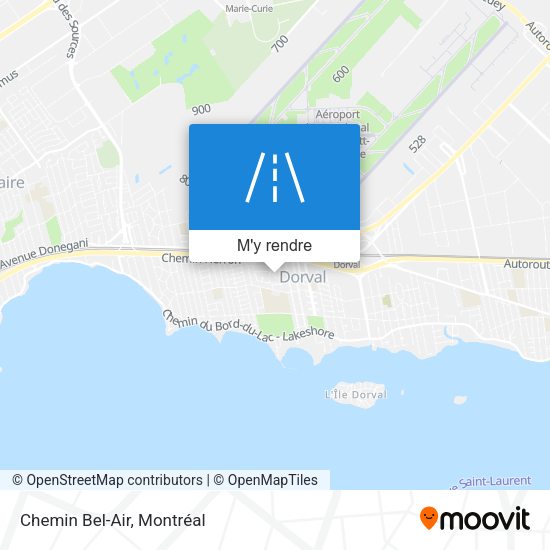 Chemin Bel-Air plan
