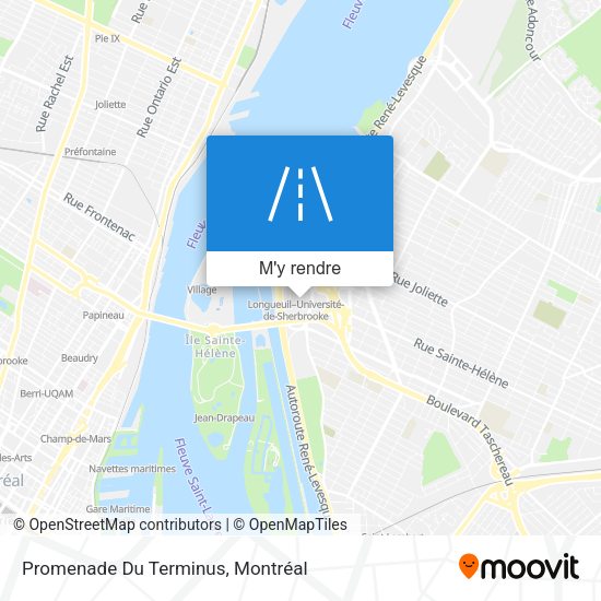 Promenade Du Terminus plan