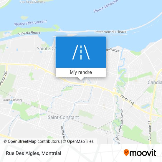 Rue Des Aigles plan