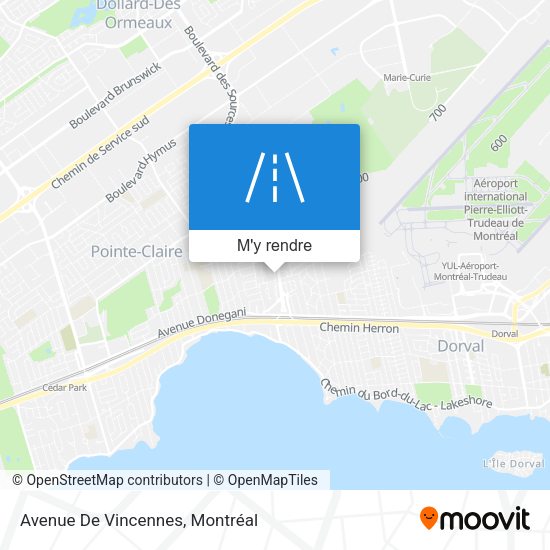 Avenue De Vincennes plan