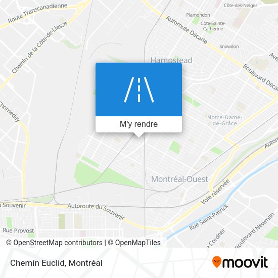 Chemin Euclid plan