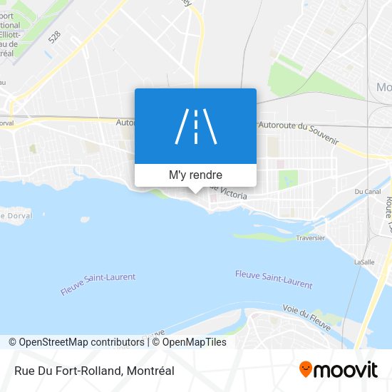 Rue Du Fort-Rolland plan
