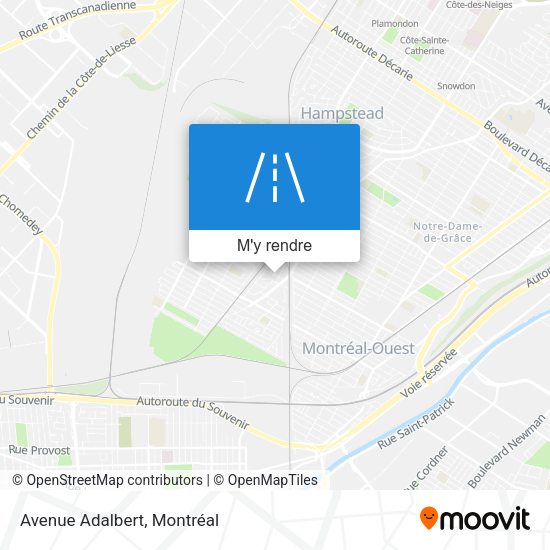 Avenue Adalbert plan