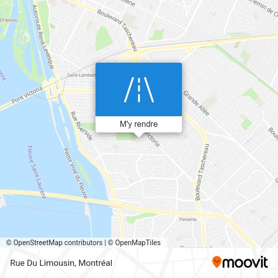 Rue Du Limousin plan
