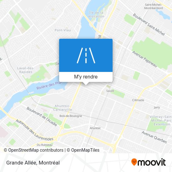 Grande Allée plan