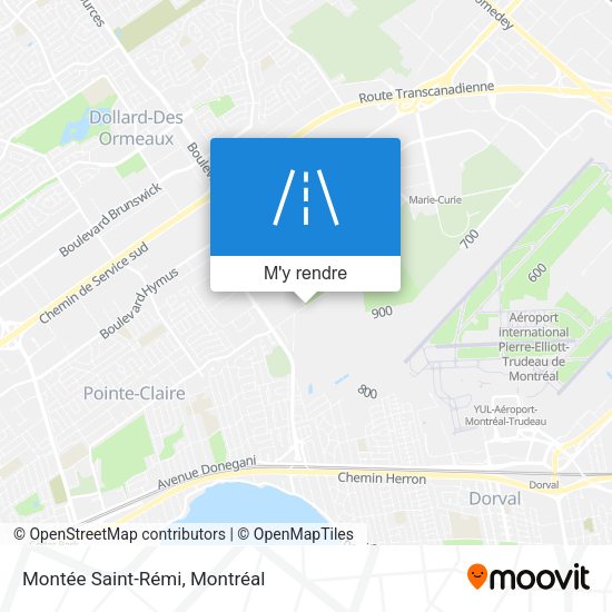 Montée Saint-Rémi plan