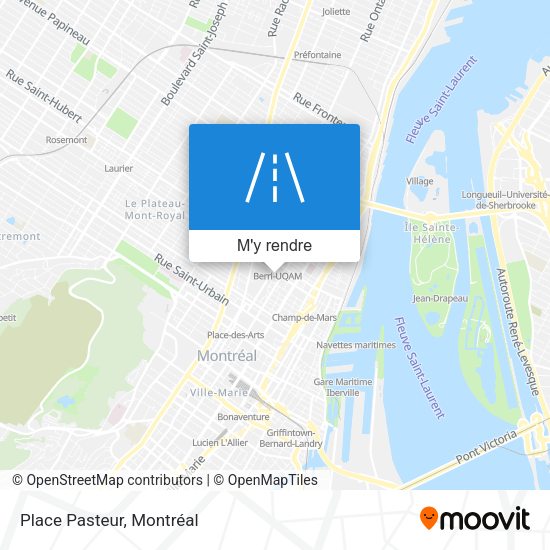 Place Pasteur plan