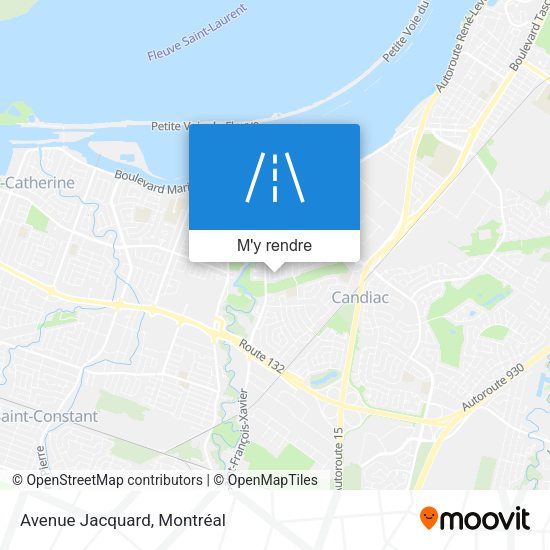 Avenue Jacquard plan