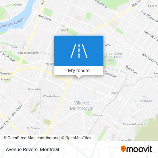 Avenue Revere plan