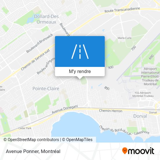 Avenue Ponner plan