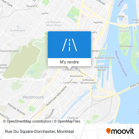 Rue Du Square-Dorchester plan