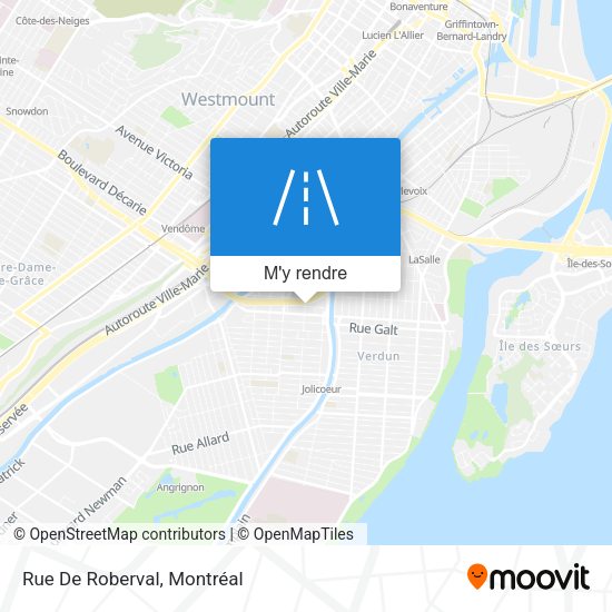 Rue De Roberval plan