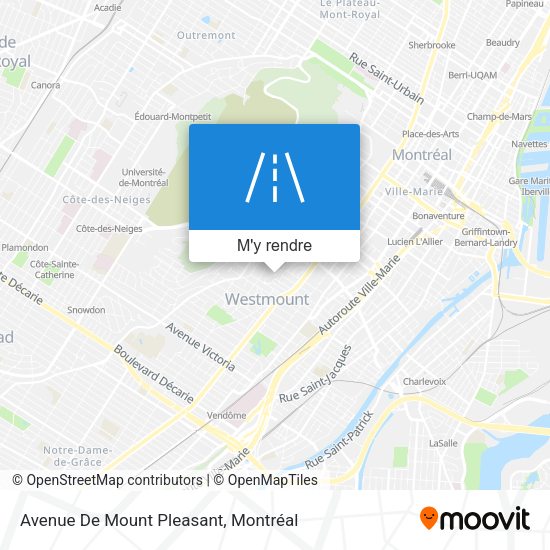 Avenue De Mount Pleasant plan
