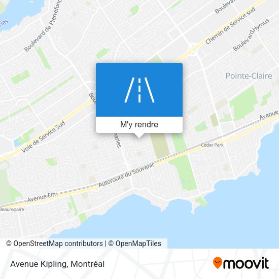 Avenue Kipling plan
