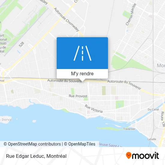 Rue Edgar Leduc plan