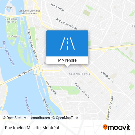 Rue Imelda Millette plan