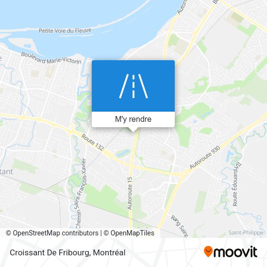 Croissant De Fribourg plan