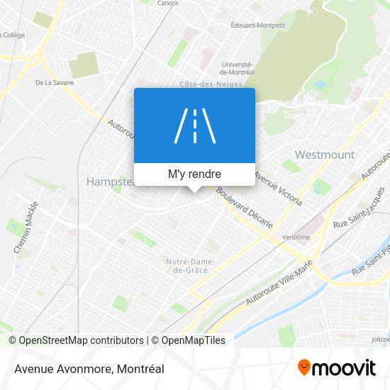 Avenue Avonmore plan
