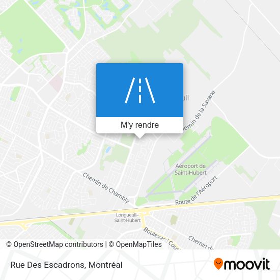 Rue Des Escadrons plan