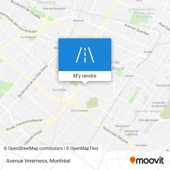 Avenue Inverness plan