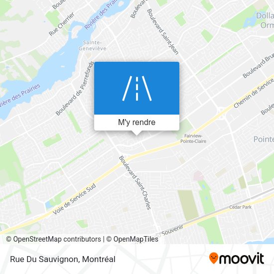 Rue Du Sauvignon plan