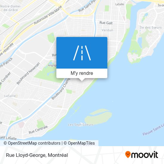 Rue Lloyd-George plan