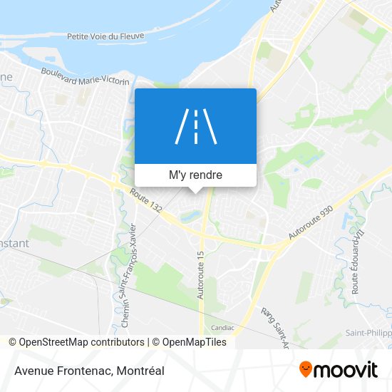 Avenue Frontenac plan