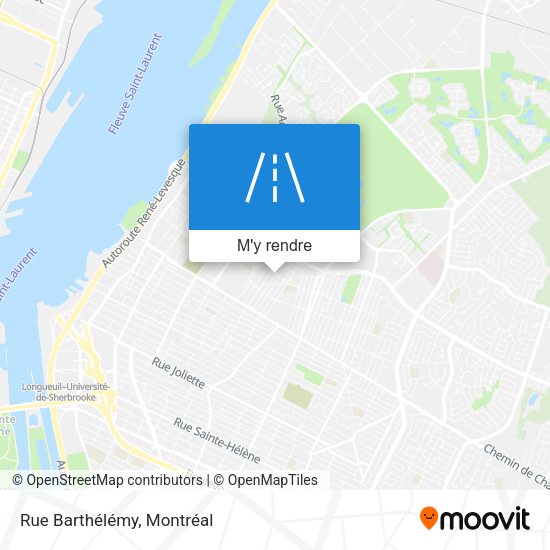 Rue Barthélémy plan