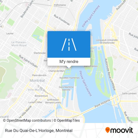 Rue Du Quai-De-L'Horloge plan