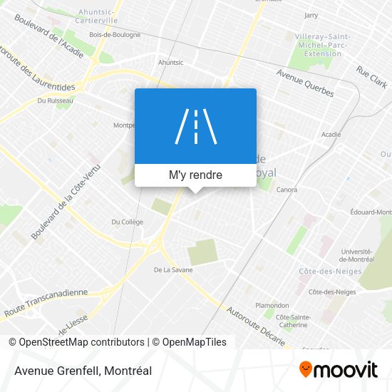 Avenue Grenfell plan