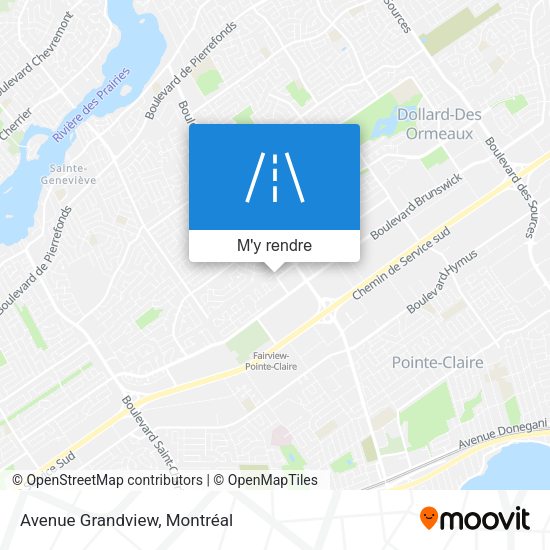 Avenue Grandview plan