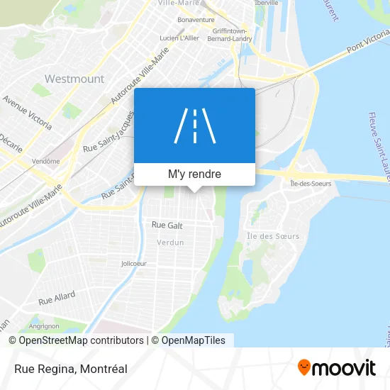 Rue Regina plan