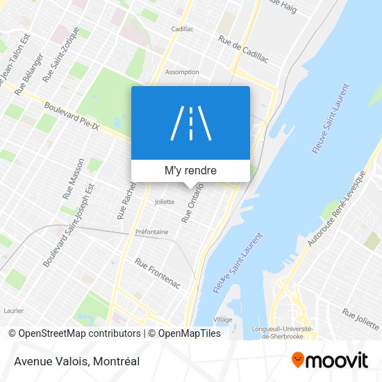 Avenue Valois plan