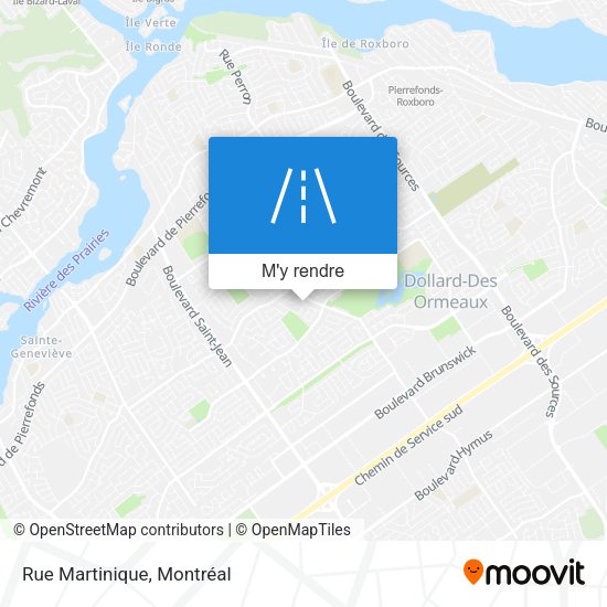 Rue Martinique plan