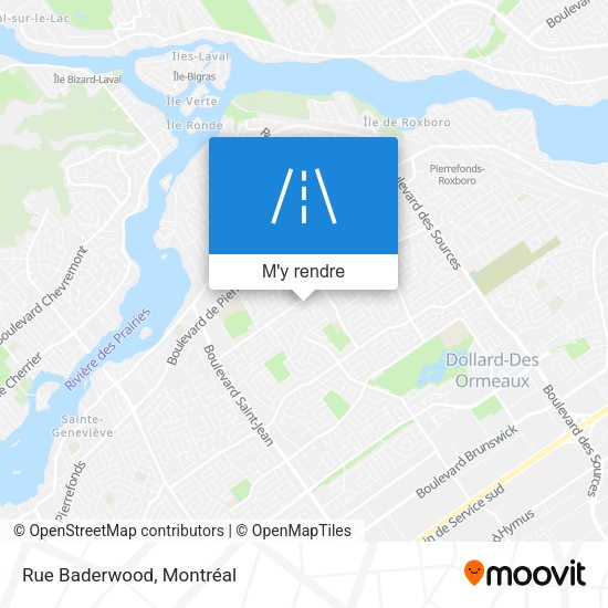 Rue Baderwood plan