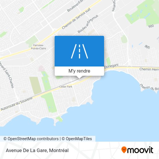 Avenue De La Gare plan