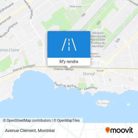 Avenue Clément plan