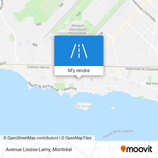 Avenue Louise-Lamy plan