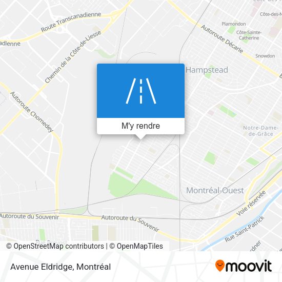 Avenue Eldridge plan