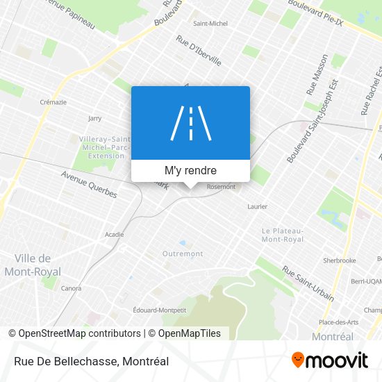 Rue De Bellechasse plan