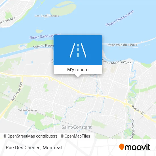 Rue Des Chênes plan